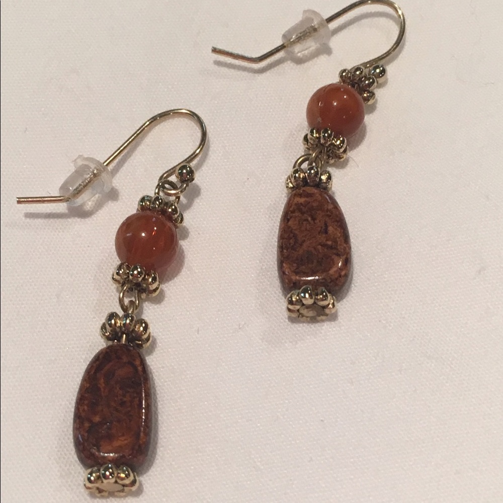 Beautiful bead earrings