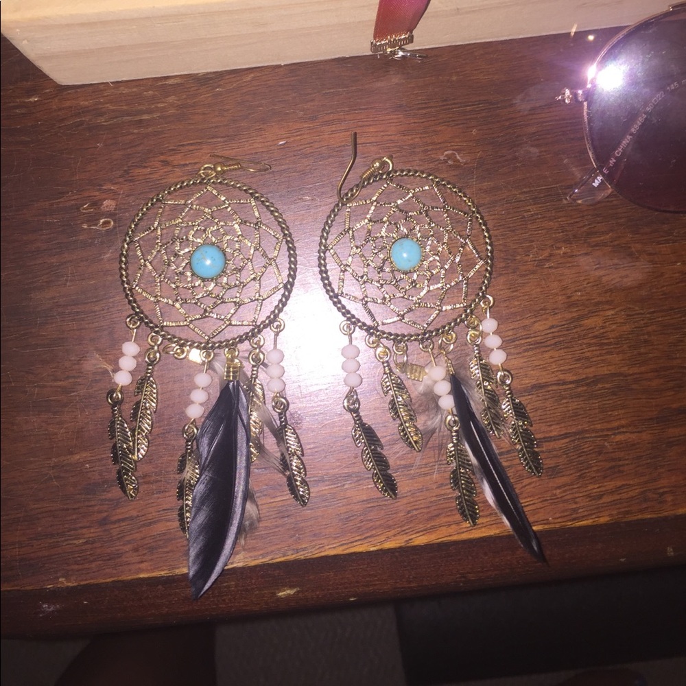 dream catcher earrings