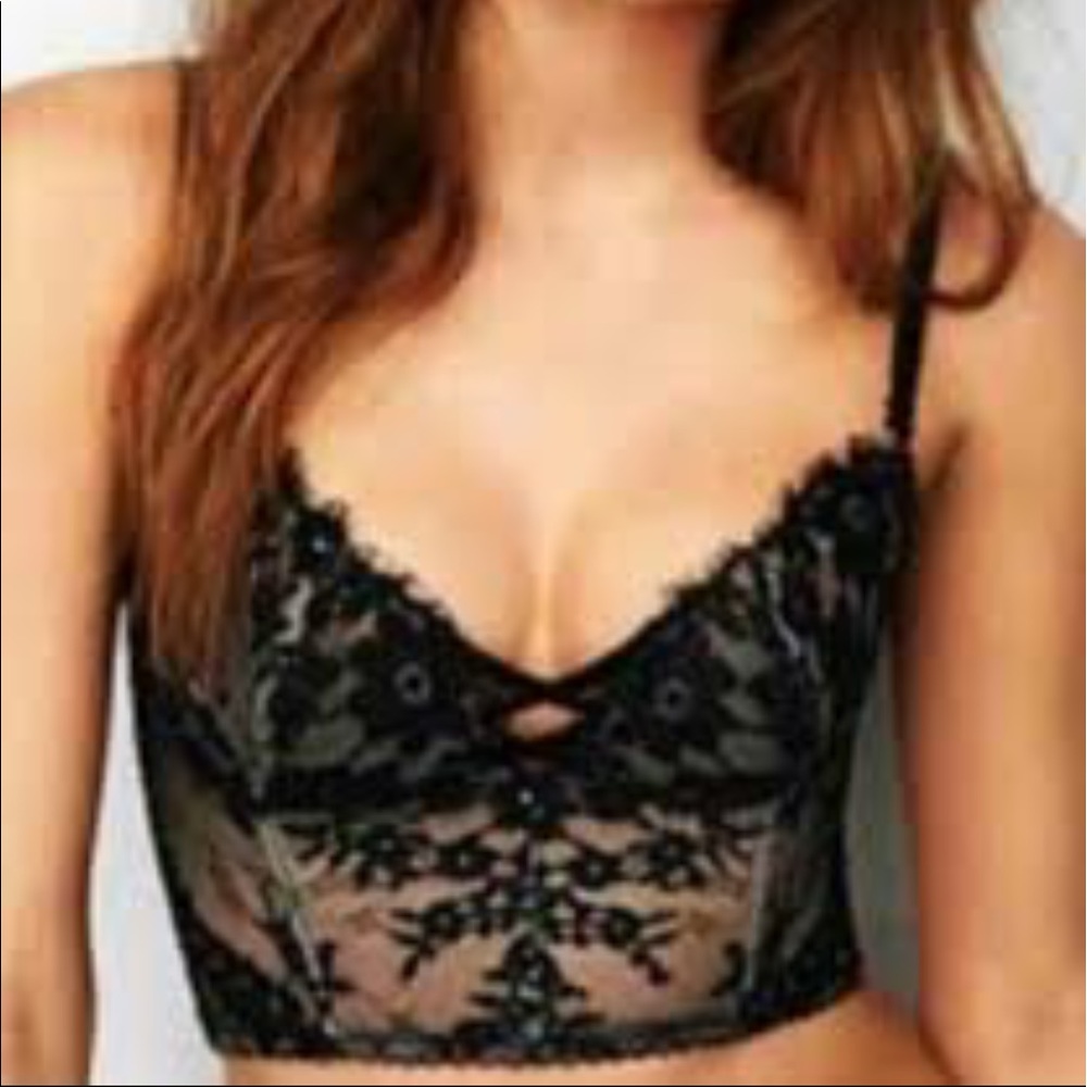 Black Victoria's Secret Dream angels bralette NWT!