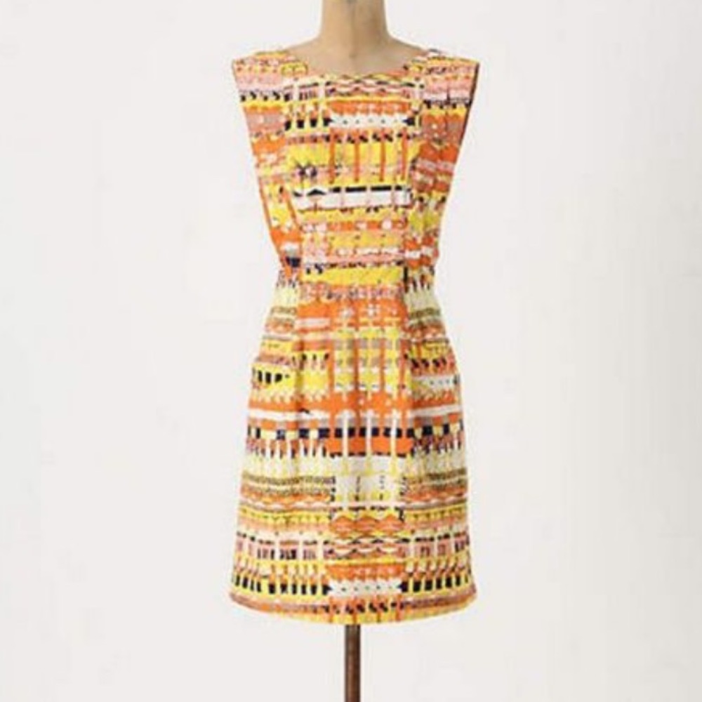 ANTHROPOLOGIE: Tracy Reese Brilliant Chaos Dress