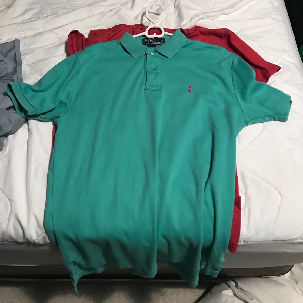 men's collared polo size men's small