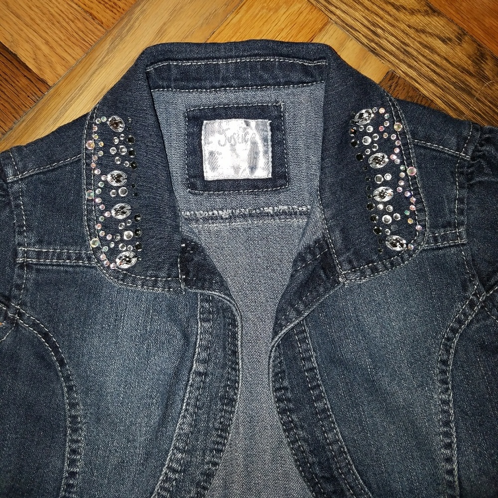 Justice cap sleeve jacket - Picture 3 of 4