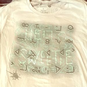 BNWOT Hello Sweetie Dr. Who Glow in the Dark Tee