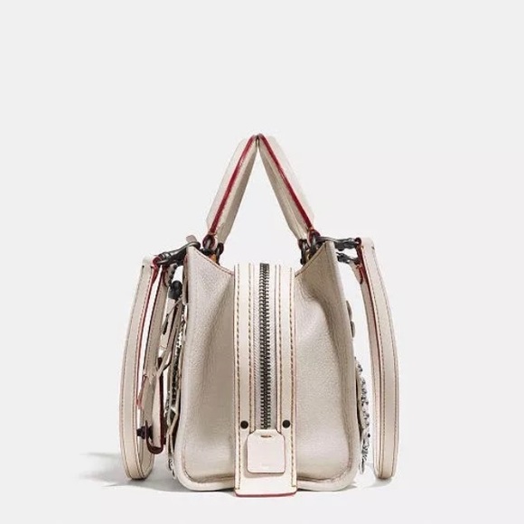 COACH 1941 ROGUE 25 W TEA ROSE APPLIQUÉ - Picture 4 of 4