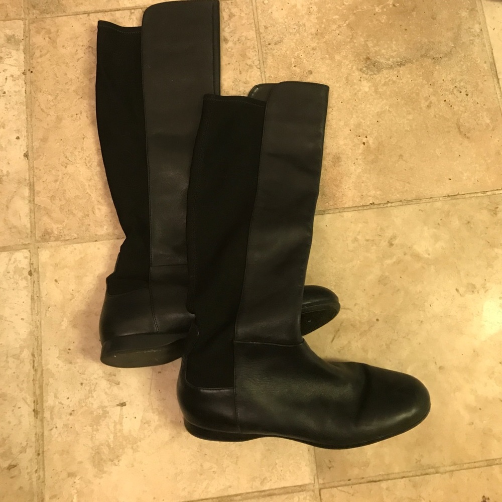 Enzo angiolini under the knee boots.