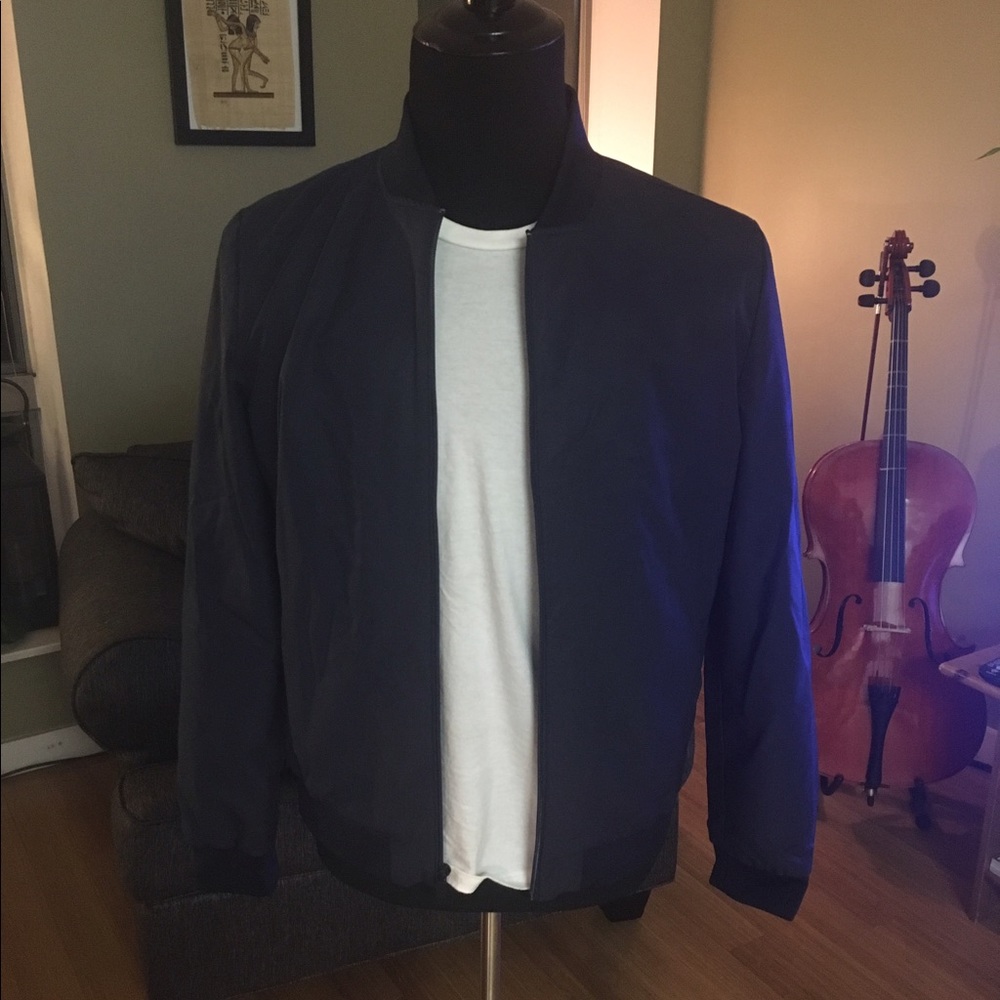 Navy Calvin Klein Bomber