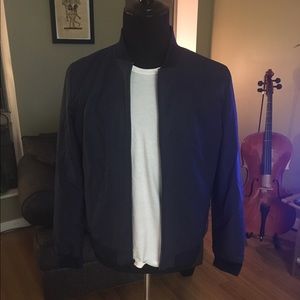 Navy Calvin Klein Bomber