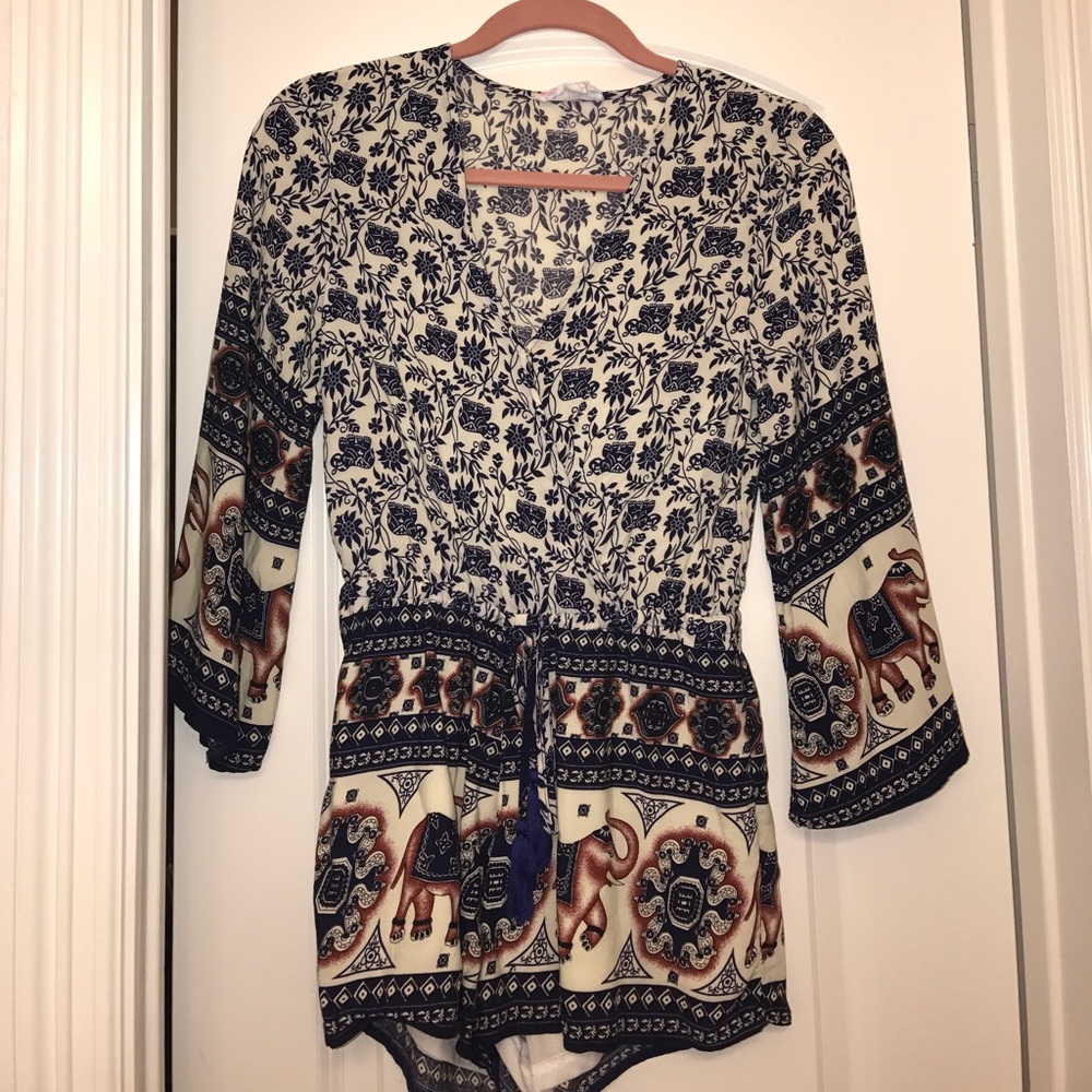 tribal romper size SMALL