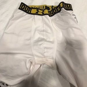 Under armour compression shorts
