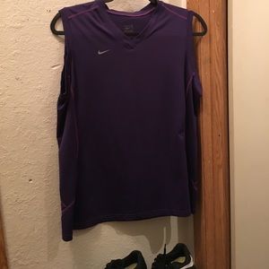 💥Purple Nike-fit Tank Top💥