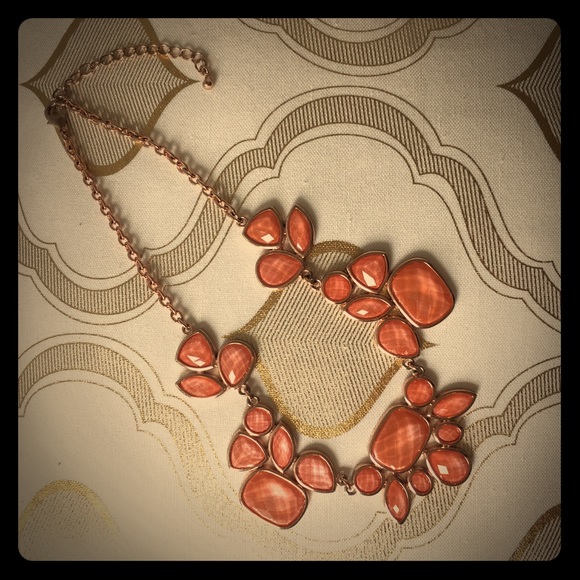 ✨Gorgeous Park Lane Highlight tangerine Necklace✨ - Picture 1 of 2