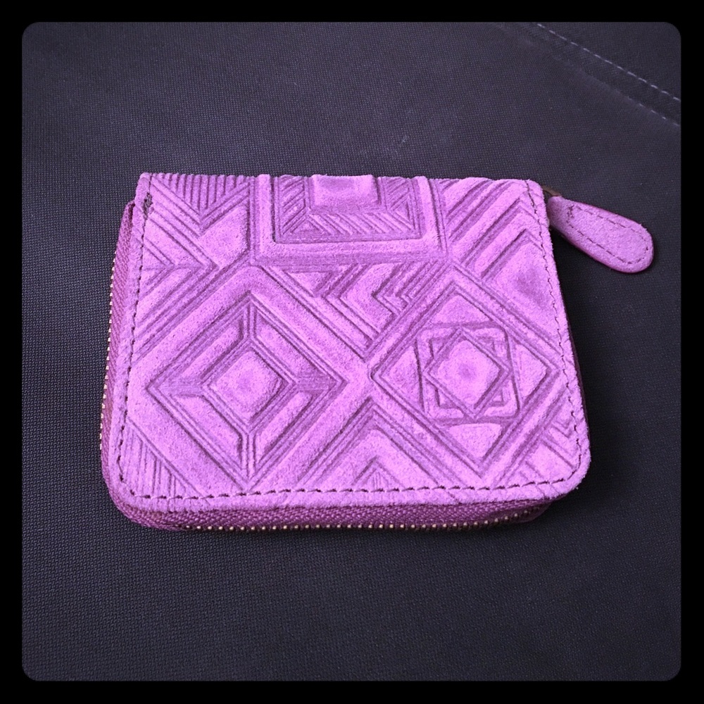 Kimchi Blue Purple Zip Around Wallet