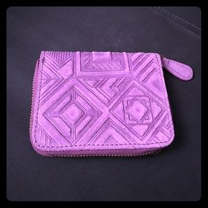 Kimchi Blue Purple Zip Around Wallet
