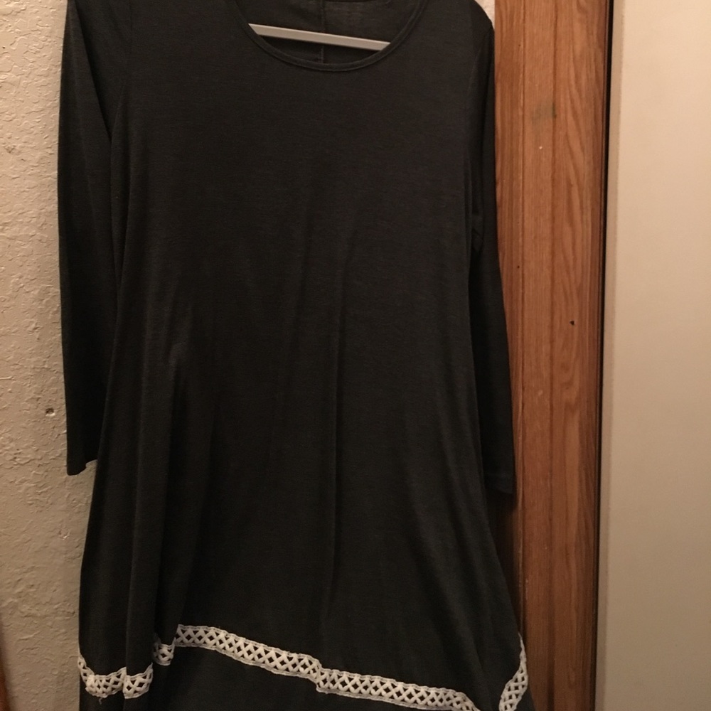 💥Gray Long Sleeve Dress💥