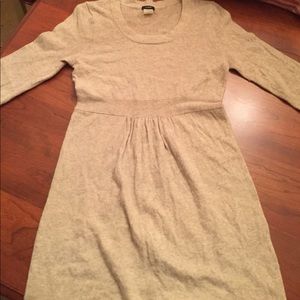 J. Crew Sweater Tan Dress