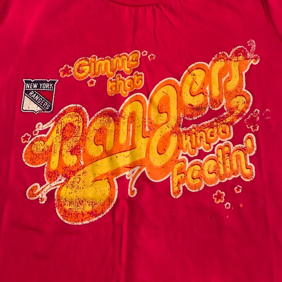 Ladies NY Rangers short sleeve t-shirt - Picture 4 of 4