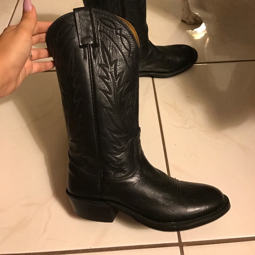 Genuine Nocona leather boots