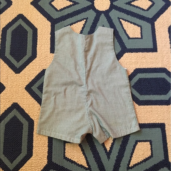 💙 Handmade John Deere tractor farmer onesie - Picture 3 of 4