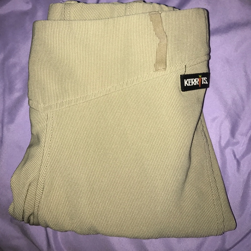 Kneepatch Kerrits Microcord Tan Breeches