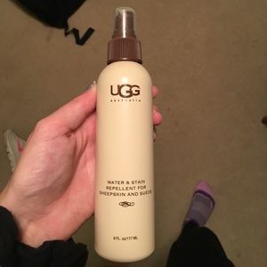 Water and stain repellent for sheep skin and suede