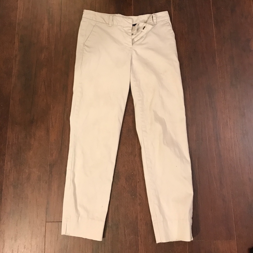 Vineyard Vines White Cropped Pants