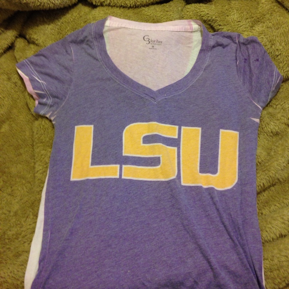 Ladies lsu t shirt