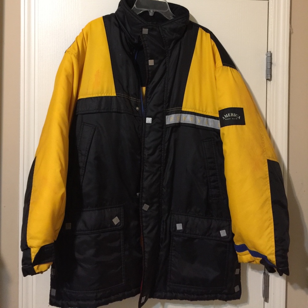 Vintage "America" Perry Ellis Parka Jacket