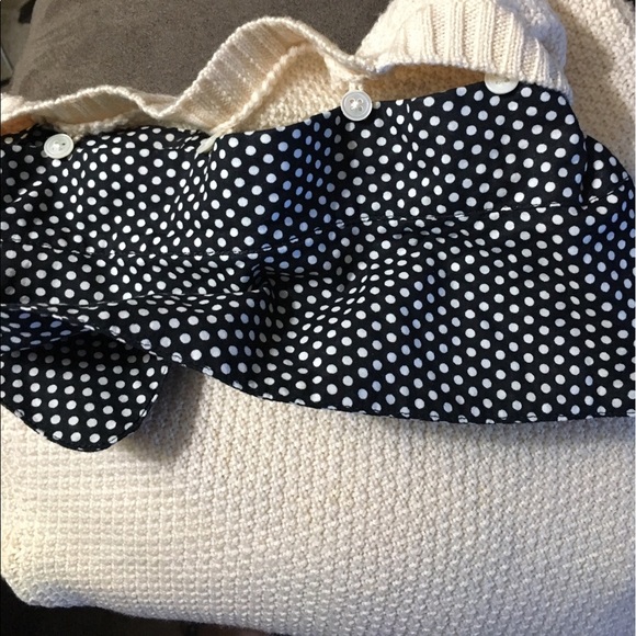 Tory Burch Wool Detachable Collar Sweater Top - Picture 7 of 8