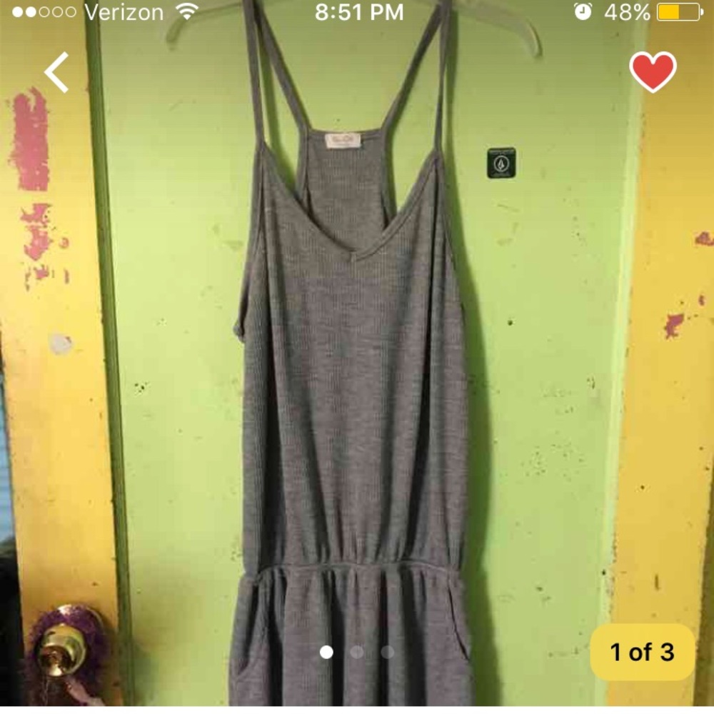 Grey Thermal Romper from Brand Melville