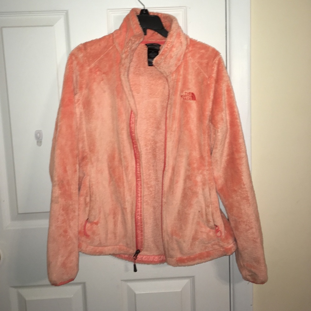 Light orange osito north face jacket