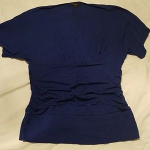 Blue stretch shirt