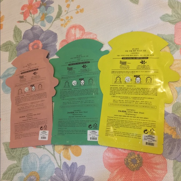 TonyMoly "I'm Real" Sheet Masks - Picture 2 of 3