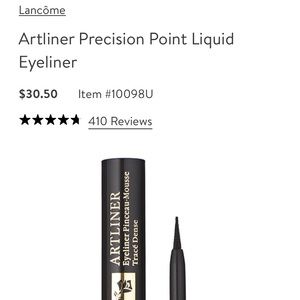 Lancôme Artliner liquid eyeliner- black
