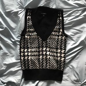 👩🏻‍🎓Woven Sweater Vest👩🏻‍🎓