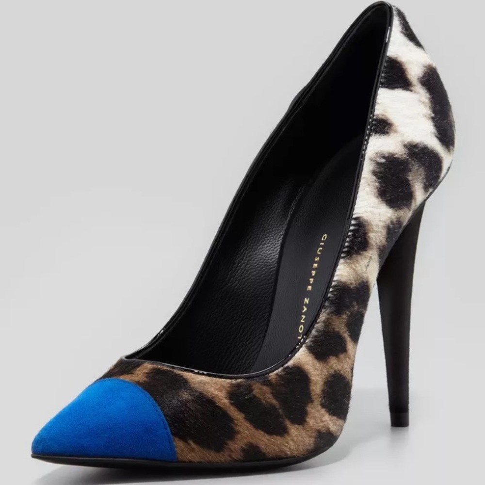 Giuseppe Zanotti Fall 2013 Leopard Print Pump
