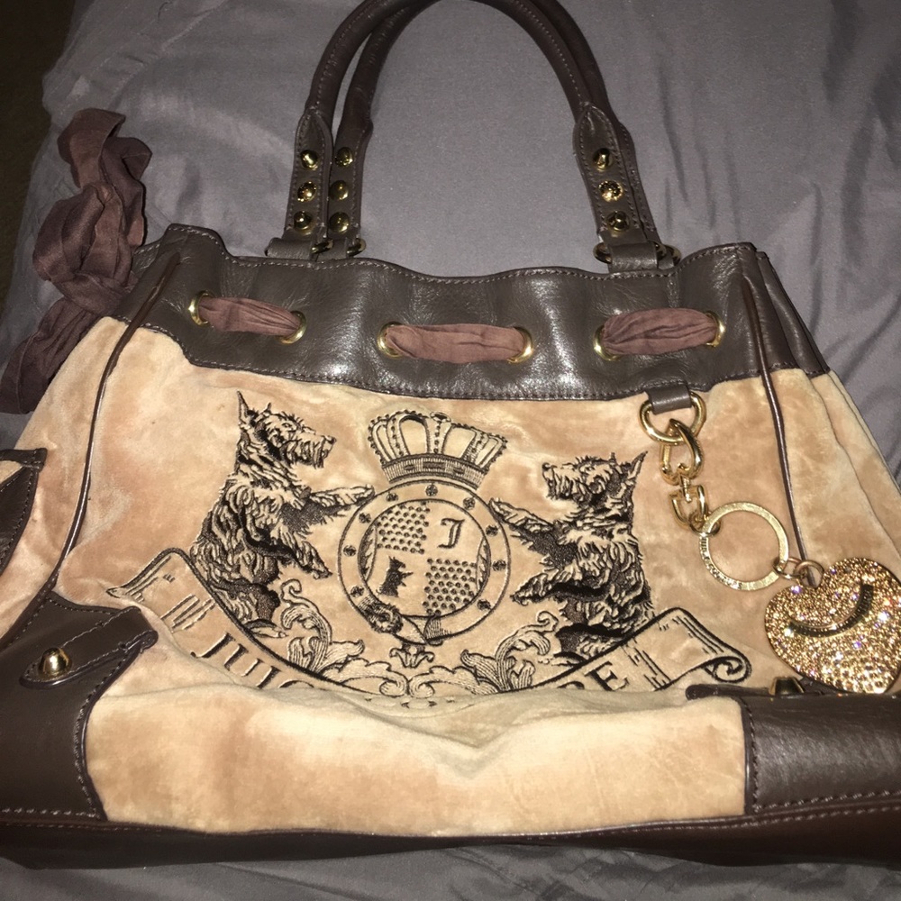 Juice Couture brown hand back