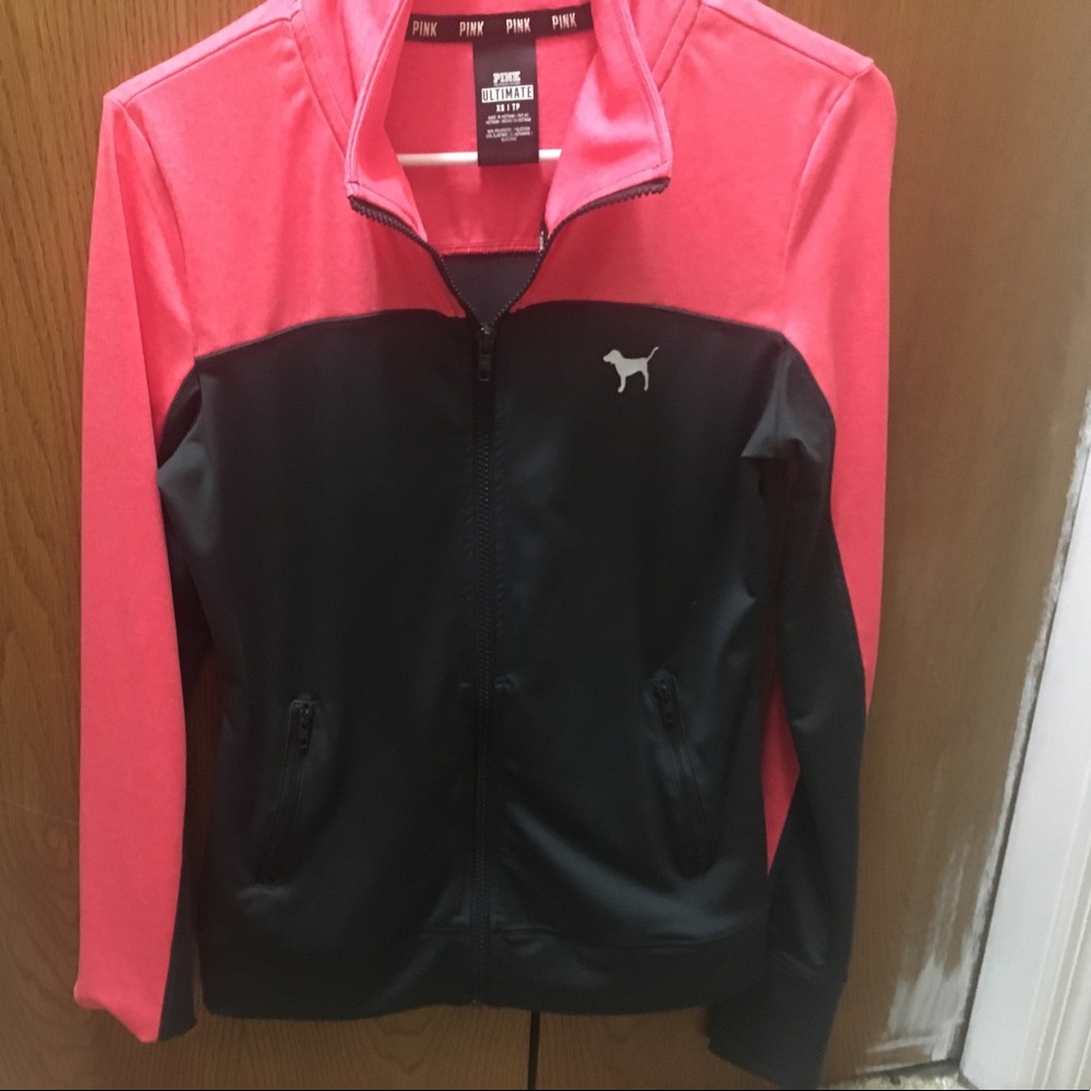 Pink ultimate XS zip up. New without tags