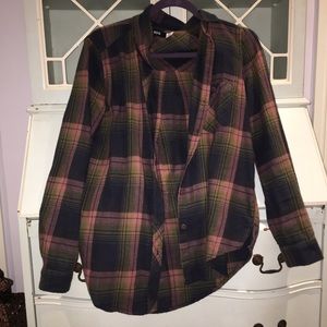 Earthy toned flannel
