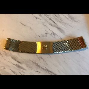 Vintage 50s fish scale effect stretchy belt