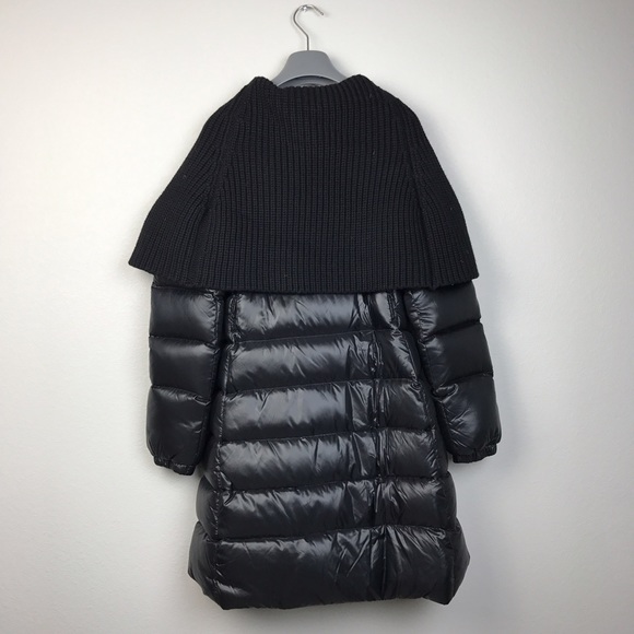 Prada Black Nylon Puffer Parka Coat Down Jacket - Picture 2 of 7