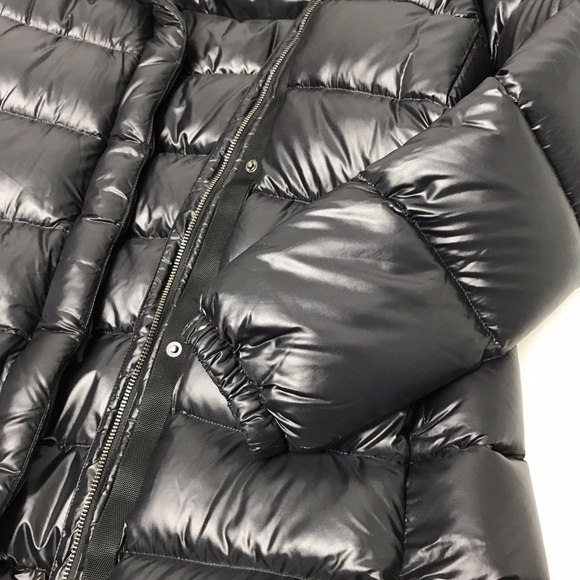 Prada Black Nylon Puffer Parka Coat Down Jacket - Picture 5 of 7
