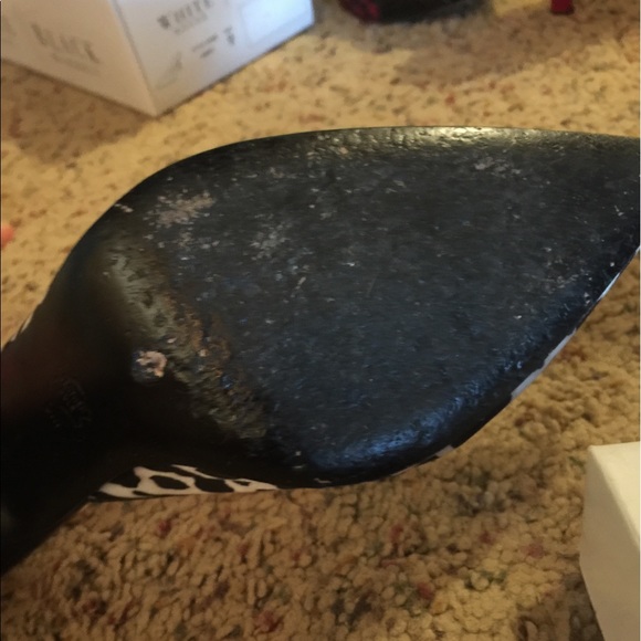 Animal print heels from whbm - Picture 2 of 2