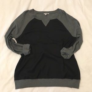 NWOT Halogen Mixed Media Sweater