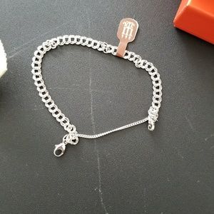James Avery light curbed bracelet large
