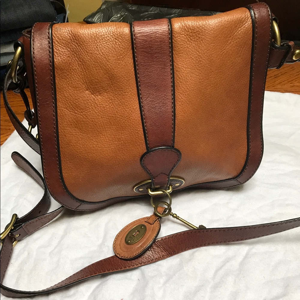 Fossil Crossbody Leather Bag