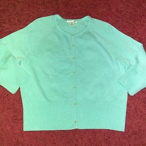 St. John Sport Knit Cardigan Sweater Large St. John Sport Knit Cardigan Sweater Large