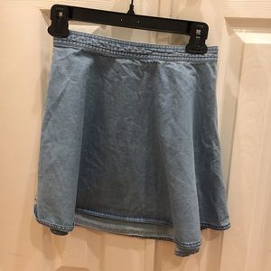 Denim Skater Skirt