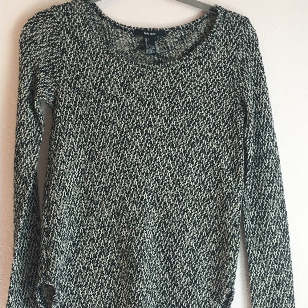 Gray Marled Long Sleeve Shirt