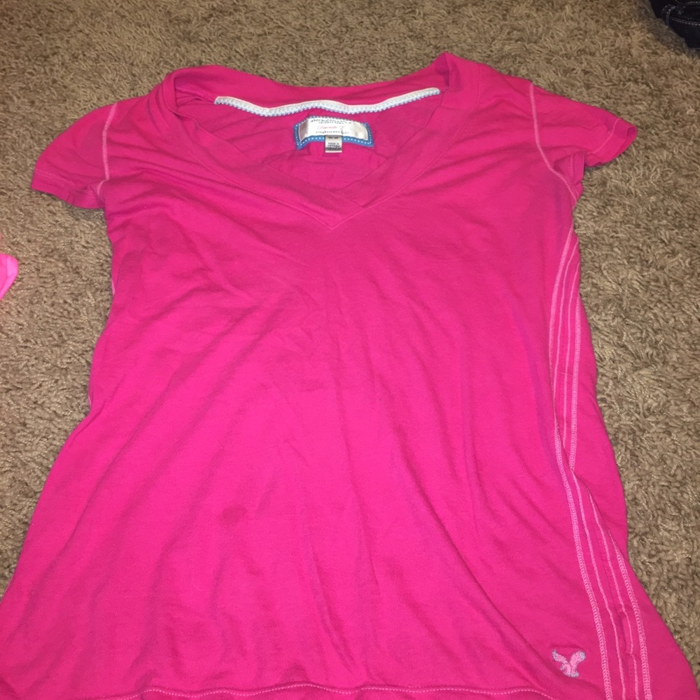 teeshirt , bright pink!