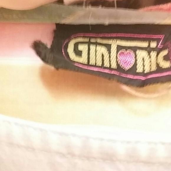 ❤ VINTAGE * Gin Tonic * top - Picture 6 of 6